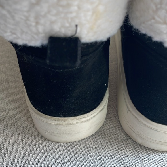 MARC FISHER BLACK DAIRE ANKLE BOOTIE / SNEAKERS size 10 - Picture 10 of 13